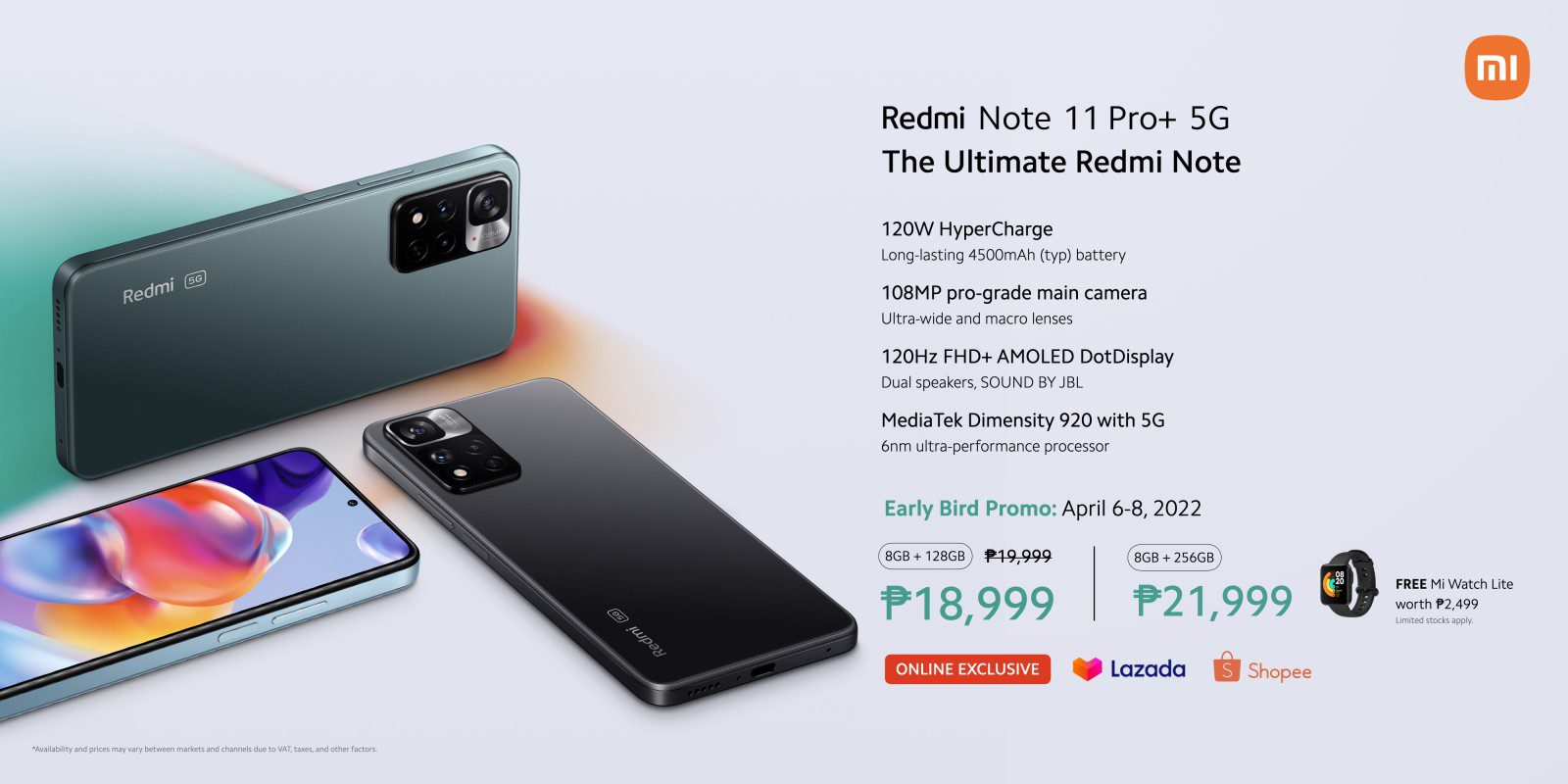 Redmi Note Pro 5 G