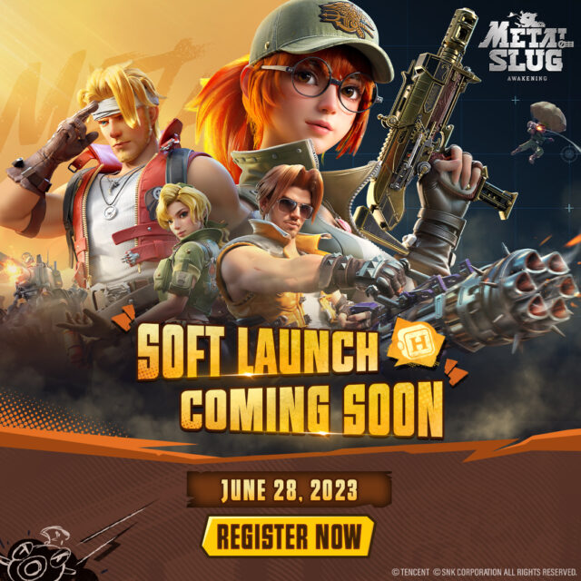 Metal Slug Awakening To Soft Launch On June