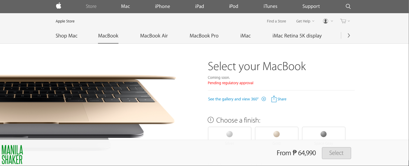 Price For 2015 MacBook Released - Starts at Php64, 990 for PH