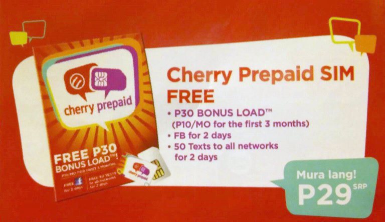 cherry prepaid sim news philippines