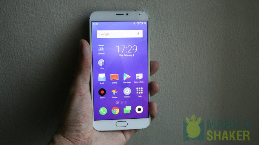 Meizu MX5 Front Handling Display Review