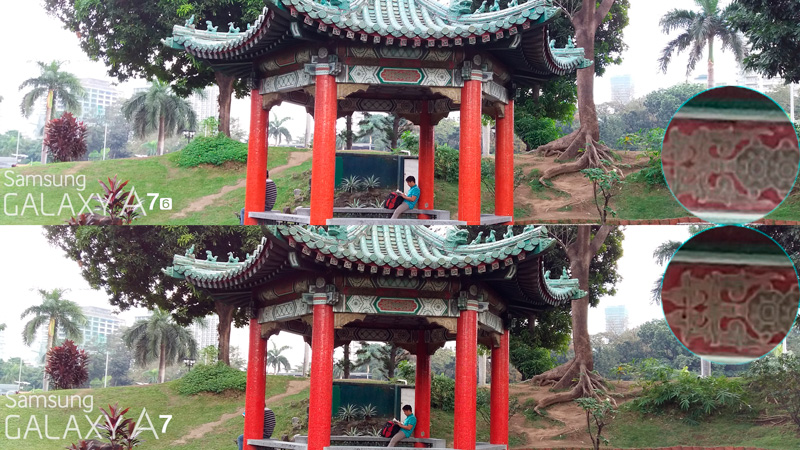 Galaxy A7 2016 VS A7 2015 chinese garden sample image philippines