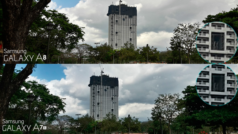 Galaxy A7 2016 VS A8 HDR sample shot philippines