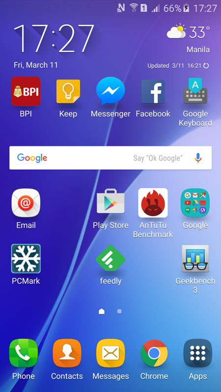Samsung Galaxy A5 Android Lollipop Screenshot Review PH 20