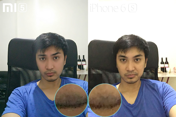 selfie iphone 6s vs mi 5 camera review comparison philippines 10