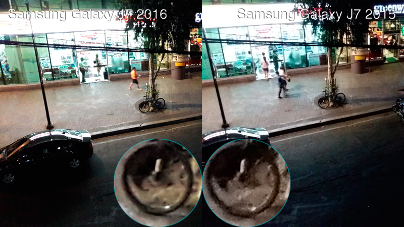 Samsung Galaxy J7 2016 vs 2015 camera sample shot night bike philippines