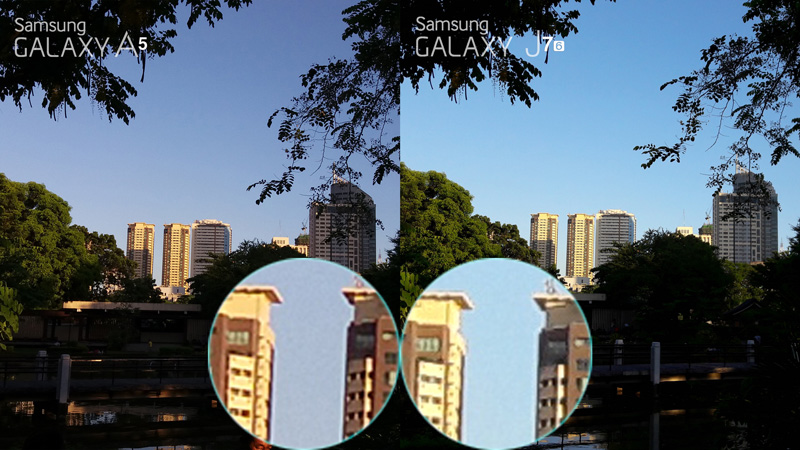Galaxy A5 vs Galaxy J7 2016 camera review ph 7