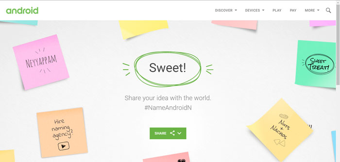 naming android n images philippines