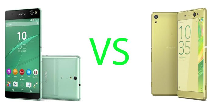 Sony Xperia Xa Ultra Vs C5 Ultra Specs Comparison