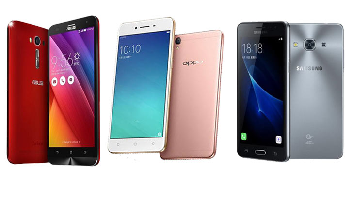 Asus Zenfone 2 Laser 5.5 S vs Oppo A37 vs Samsung Galaxy 