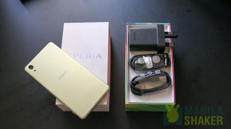 Unboxing package Sony Xperia X Performance Review Official PH 17