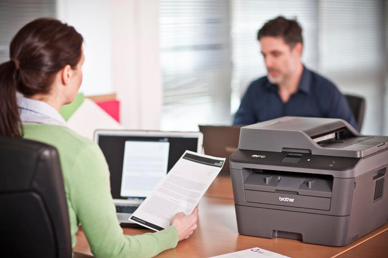brother monochrome laser printer MFC L2740DW