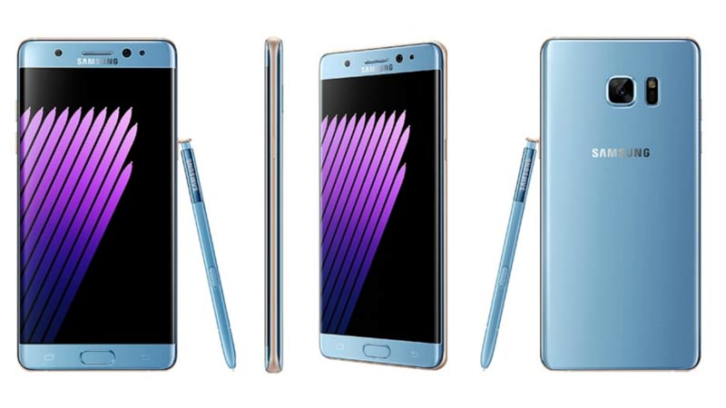 Samsung Galaxy Note 7 Coral Blue
