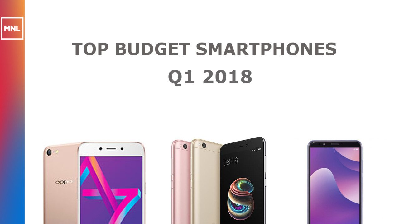 Top Budget Smartphones of Q1 2018