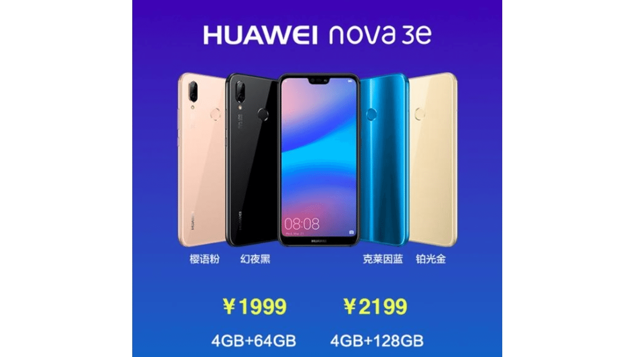 Huawei nova 3e обзор