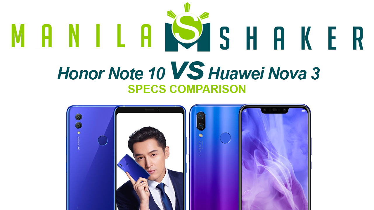 Huawei nova 9 vs