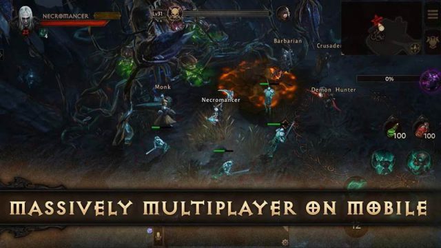 diablo immortal mobile game trailer matches another agme