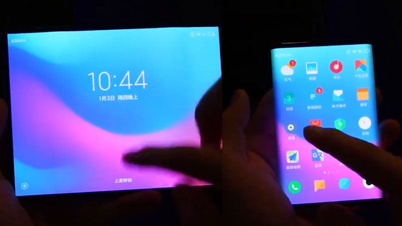 xiaomi foldable phone 2020