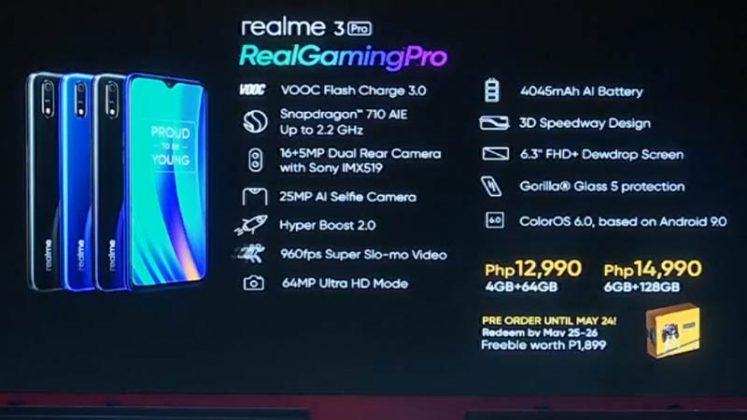 realme j3 pro price