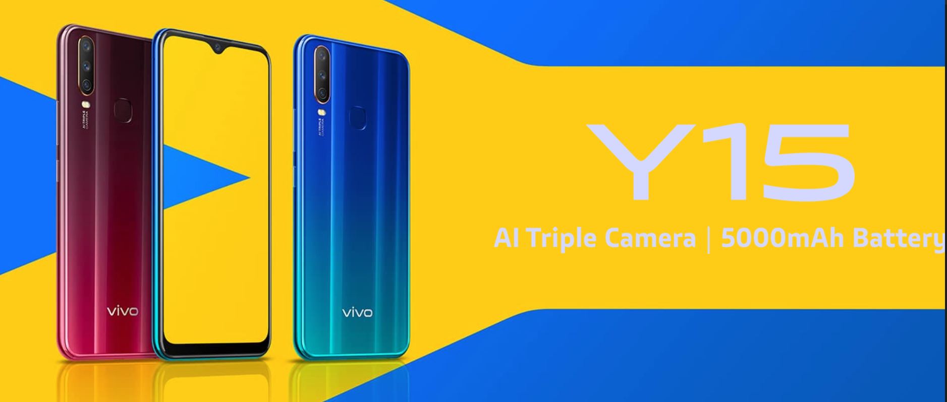 Vivo Y15 Launched Triple Camera 5000mah Helio P22 Cpu For P12k