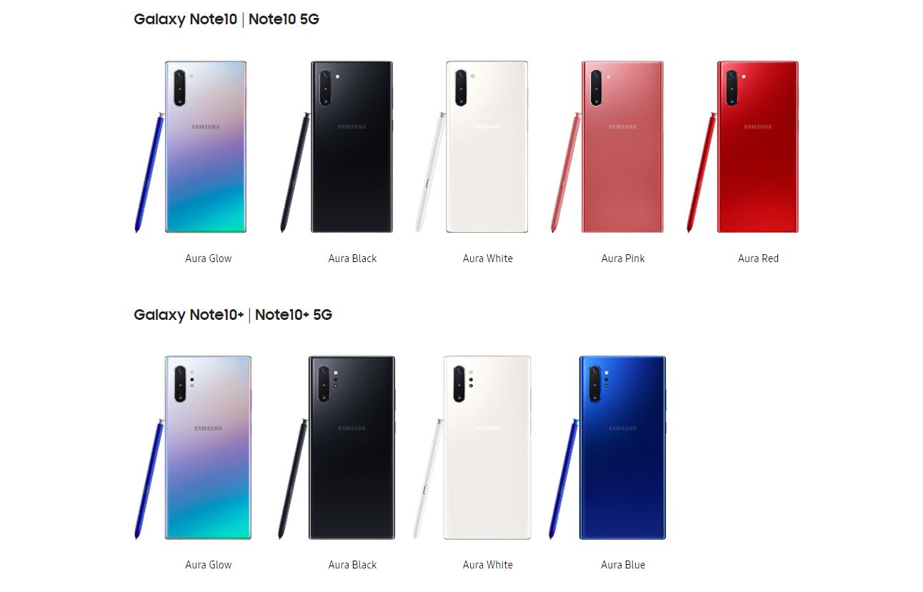 Samsung Galaxy Note 10 Series Now Official Price Starts At P53 990