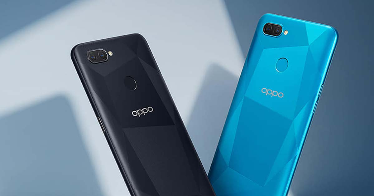 OPPO A12 Budget Phone Features Diamond-Pattern Design for P8K