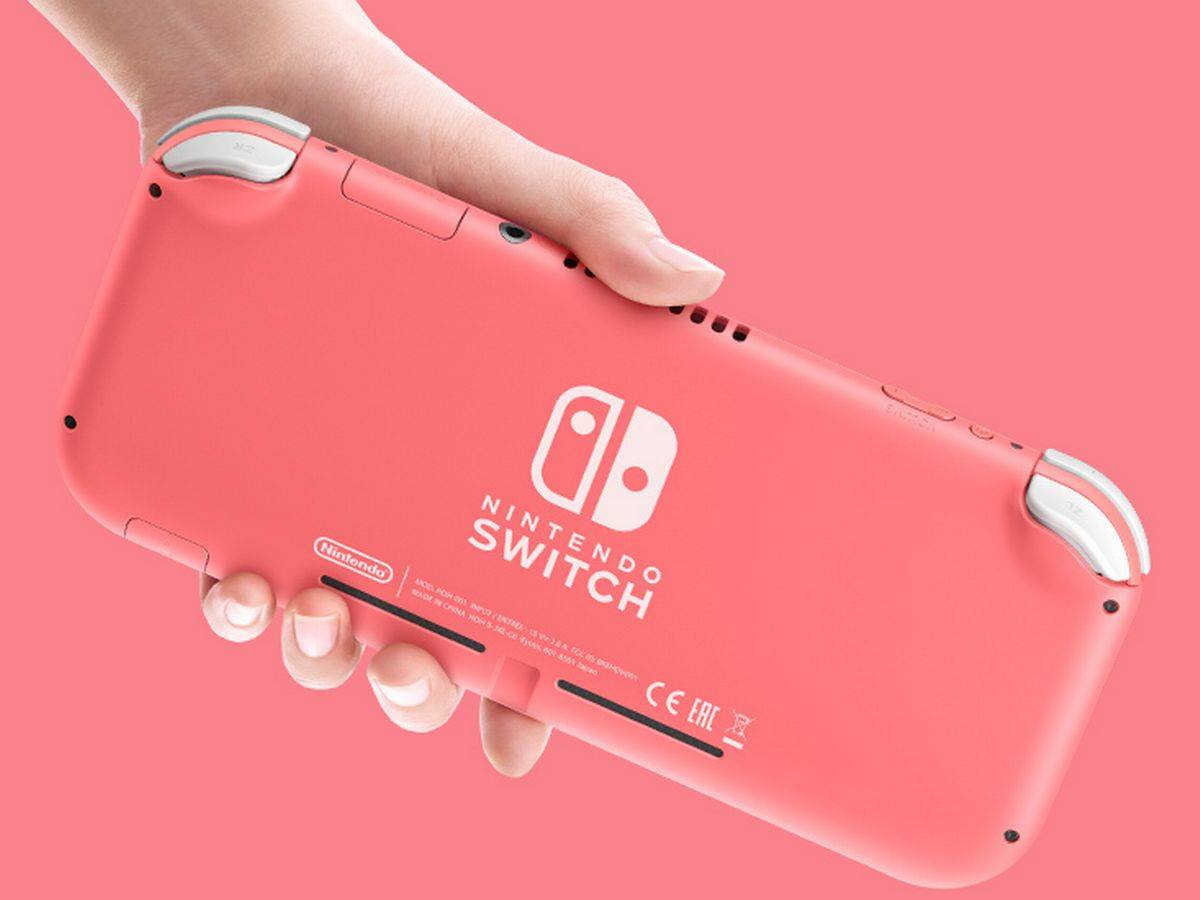 nintendo switch lite coral smyths