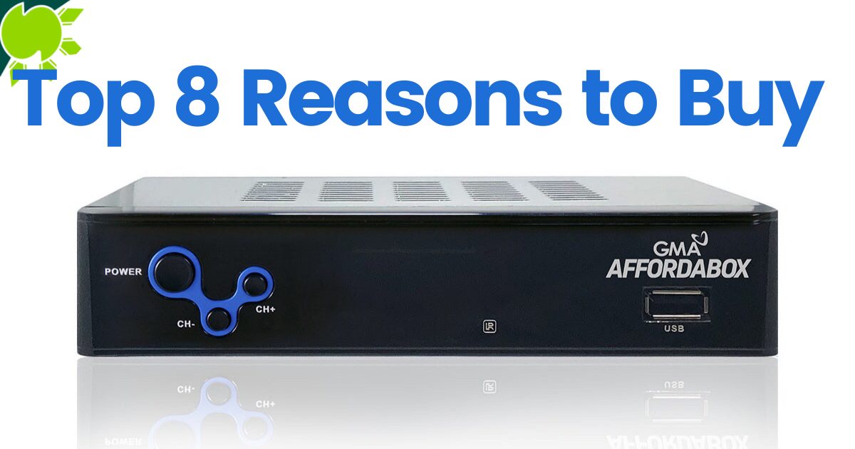 Top 8 Reasons To Buy GMA Affordabox