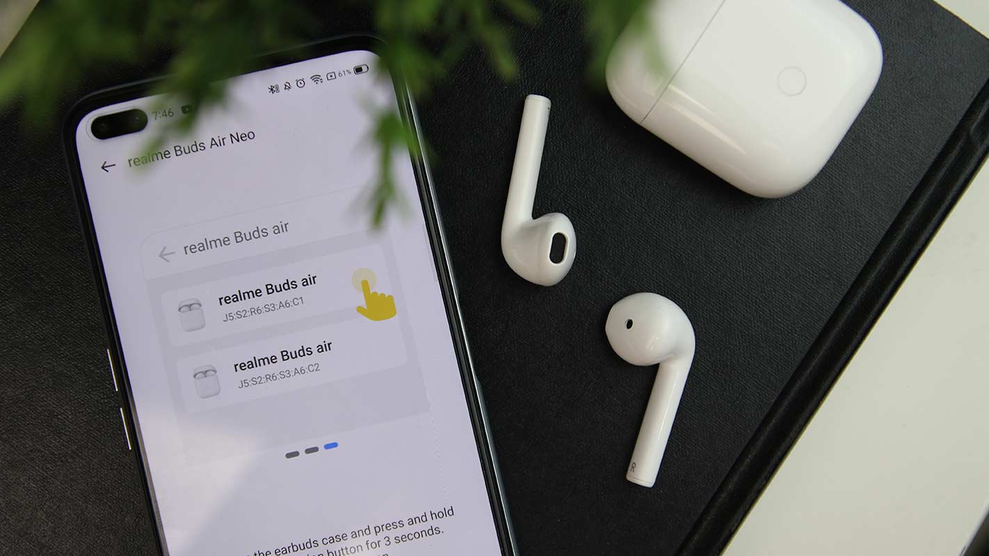 Как подключить realme buds air neo к телефону