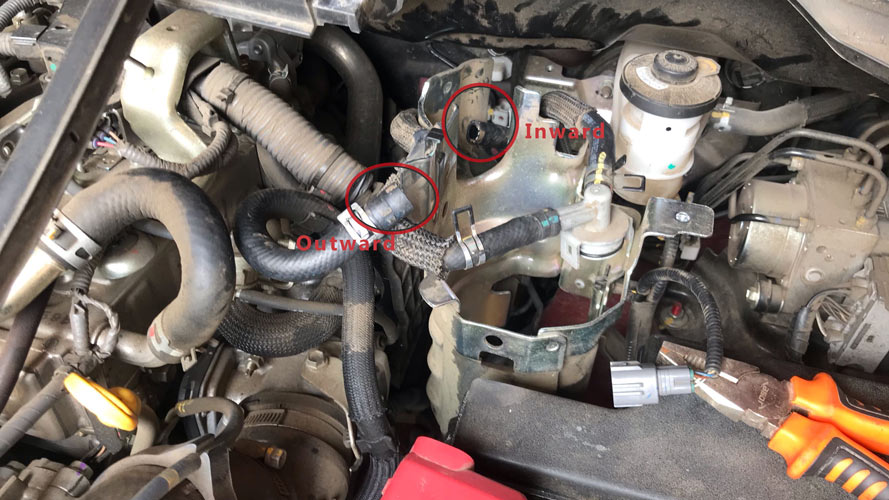 How to Change Fuel Filter for Toyota Innova or Crysta 2016 to 2020