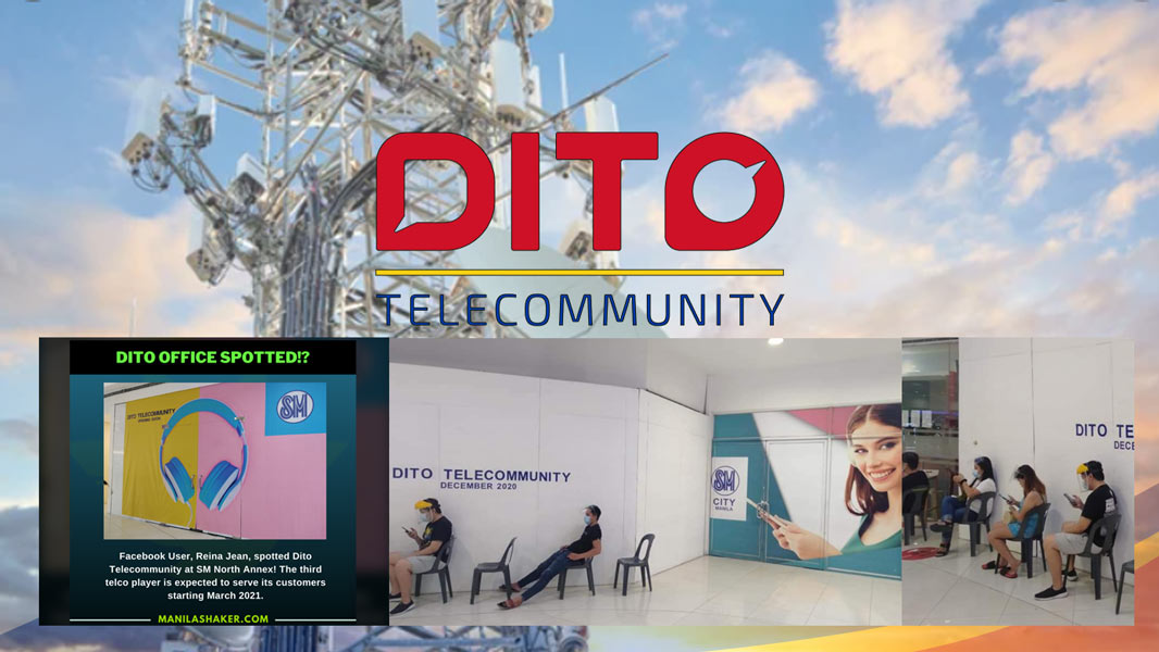 DITO Telecom stores spotted in SM malls, Opening in December 2020