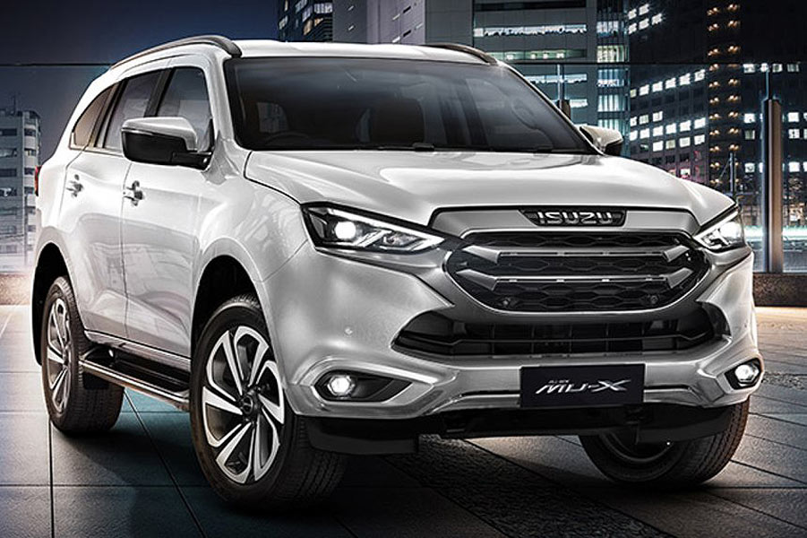 Isuzu MU X 2021  launched with all new design  P1 3M price 