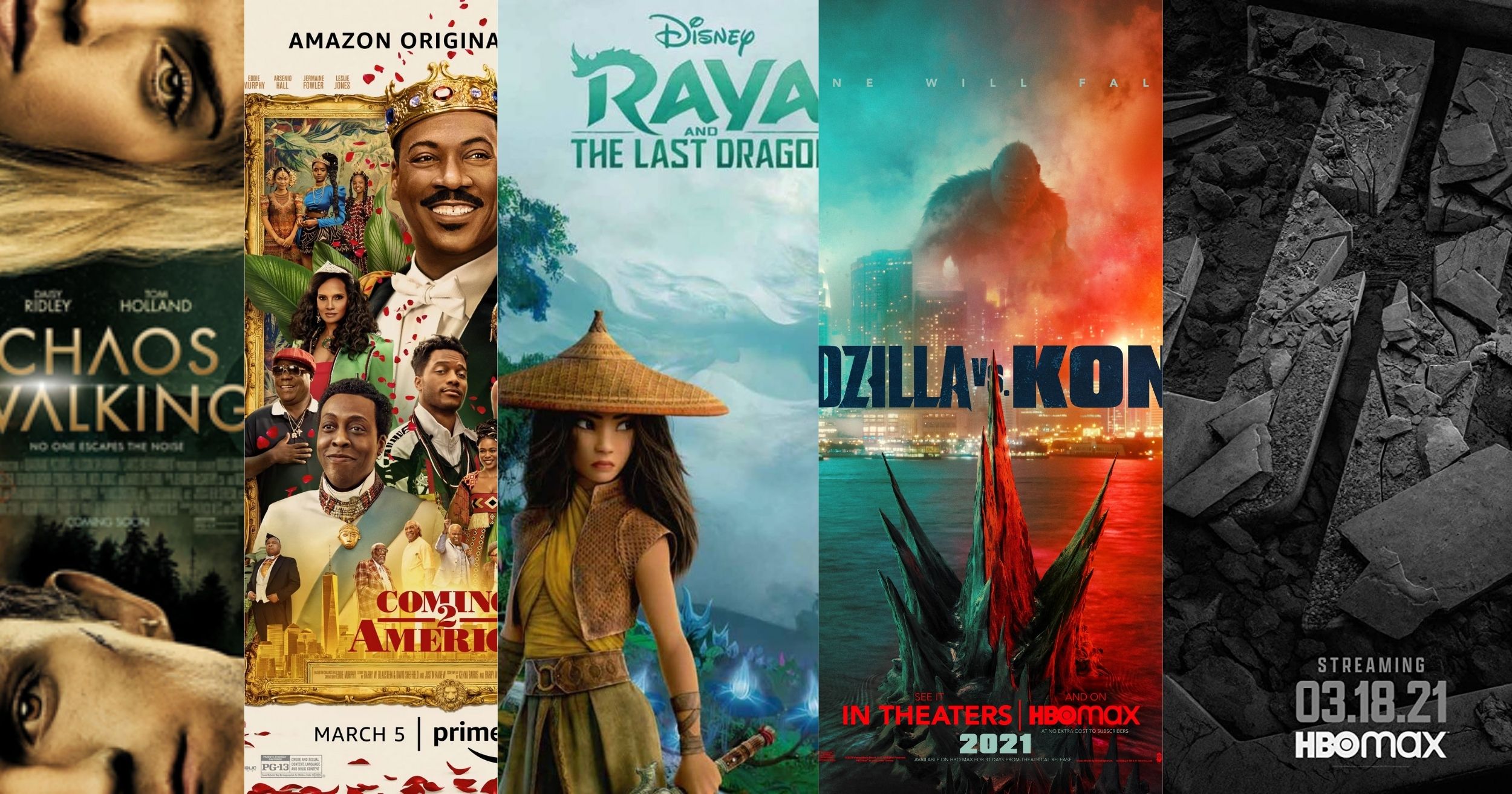 5 New Movie Releases on March 2021