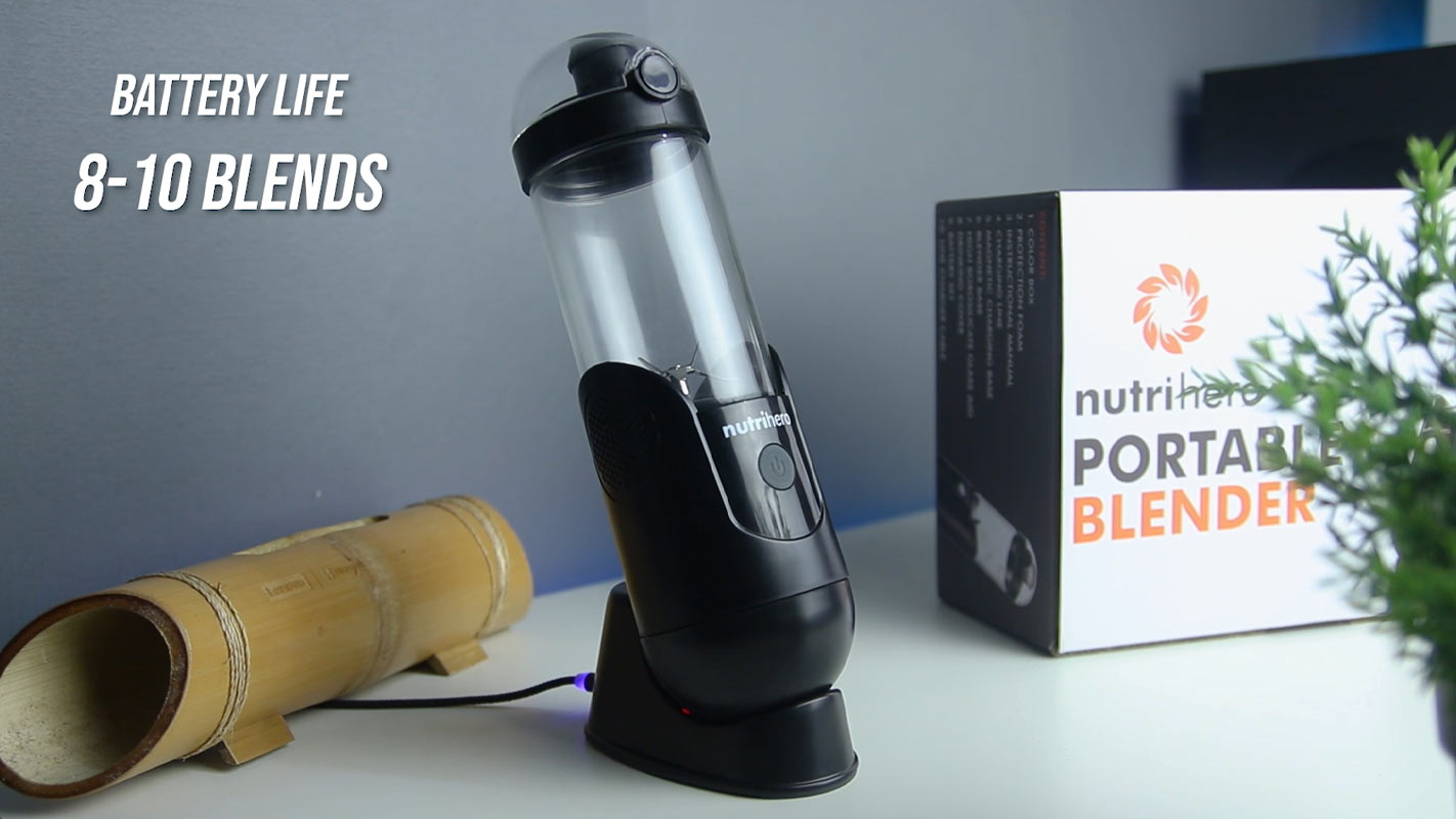 Nutrihero Portable Blender Review Fast Wireless Charging