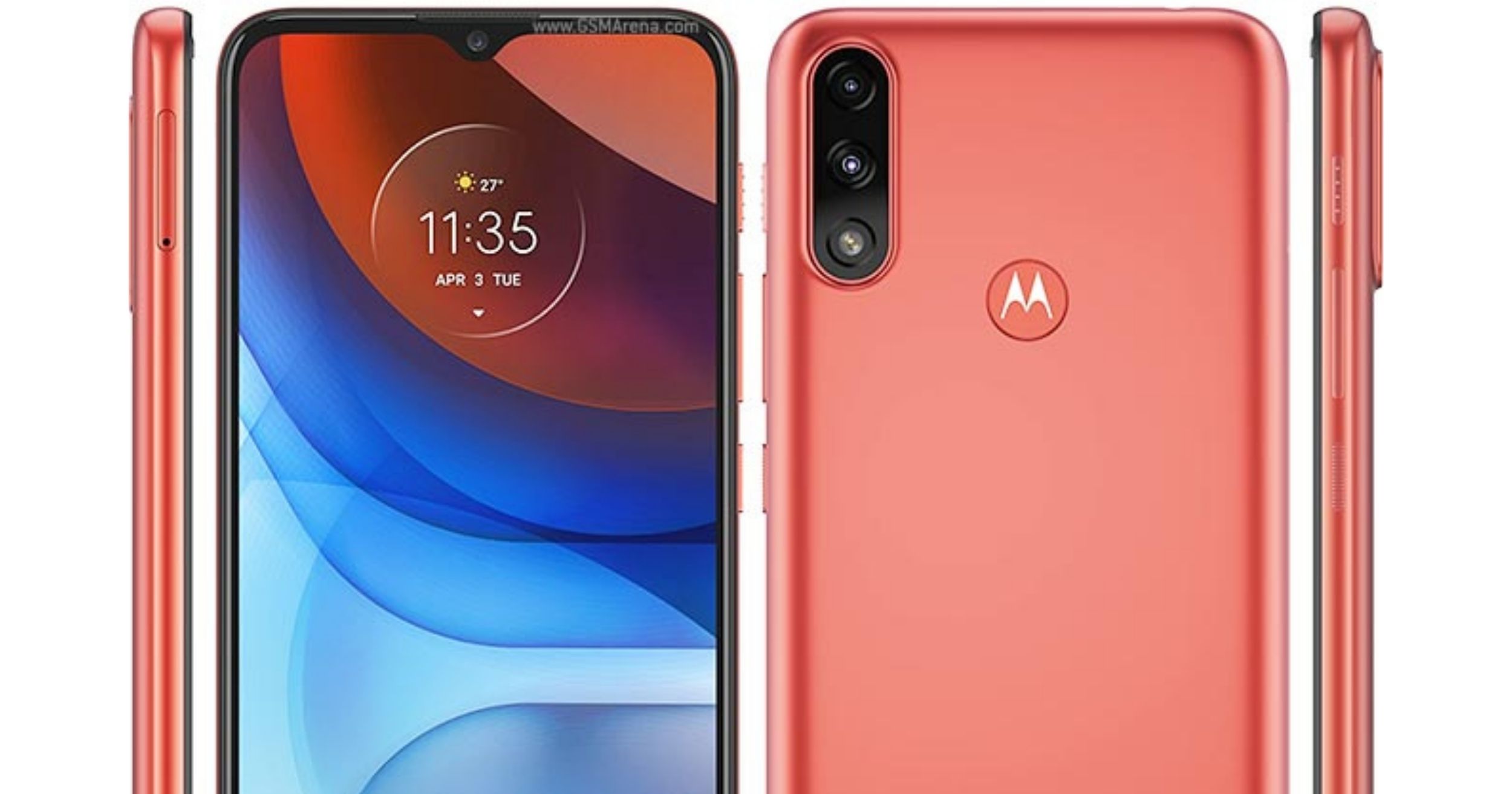 Motorola - moto e7 power コーラルレッド simフリー 本体の+stbp.com.br