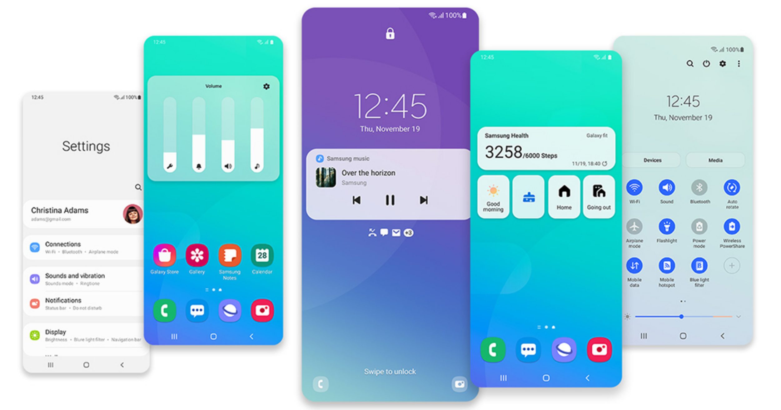 samsung one ui 3.0 galaxy s10