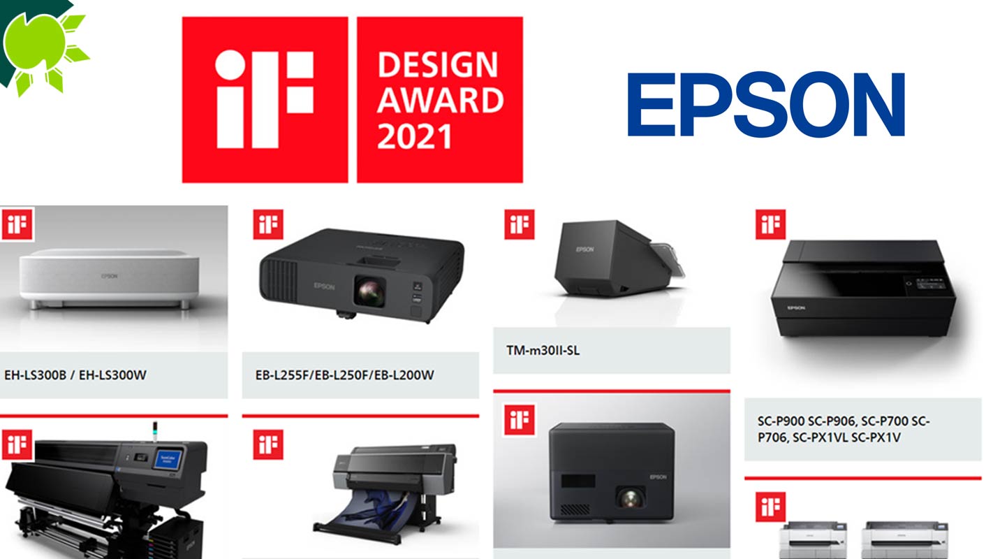 Epson SEA wins the iF Design Award 2021