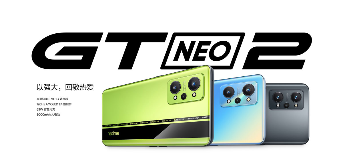 realme GT Neo2 with Snapdragon 870 processor