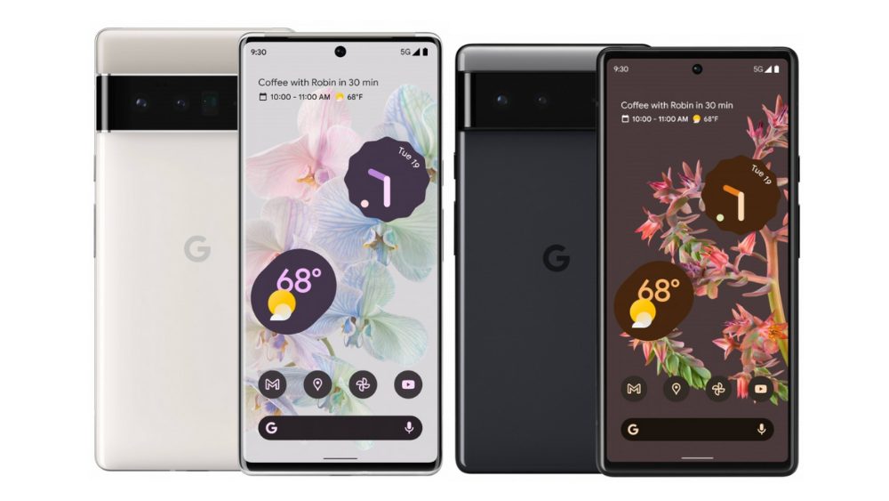 Google Pixel 6 series with Tensor chip