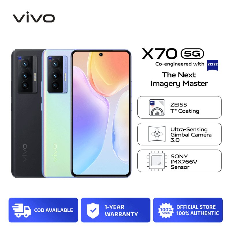 vivo X70 with ZEISS optics