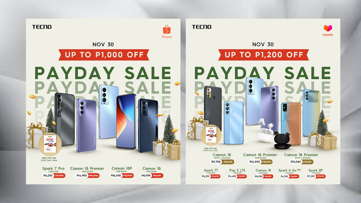 TECNO Mobile announces Payday Sale with discounts, freebies