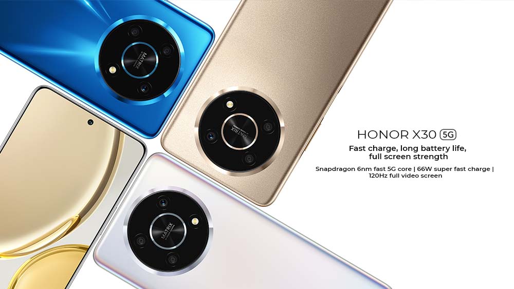 Honor X30 5G goes official in China with Snapdragon 695, 120Hz display