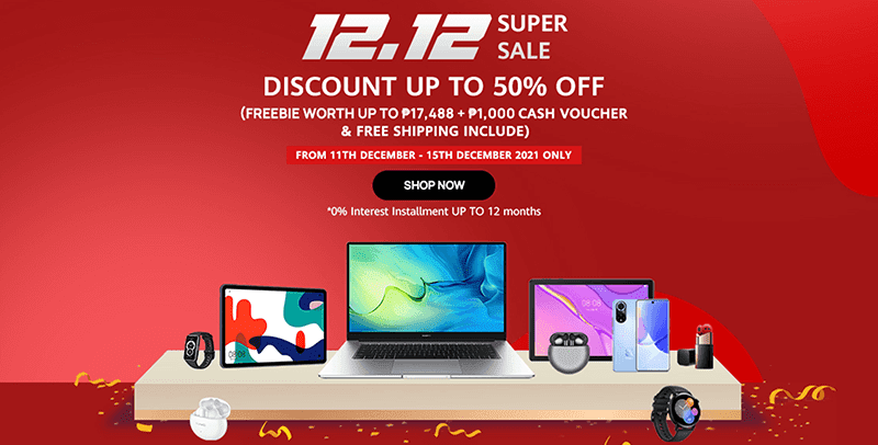 Huawei 12.12 Super Sale