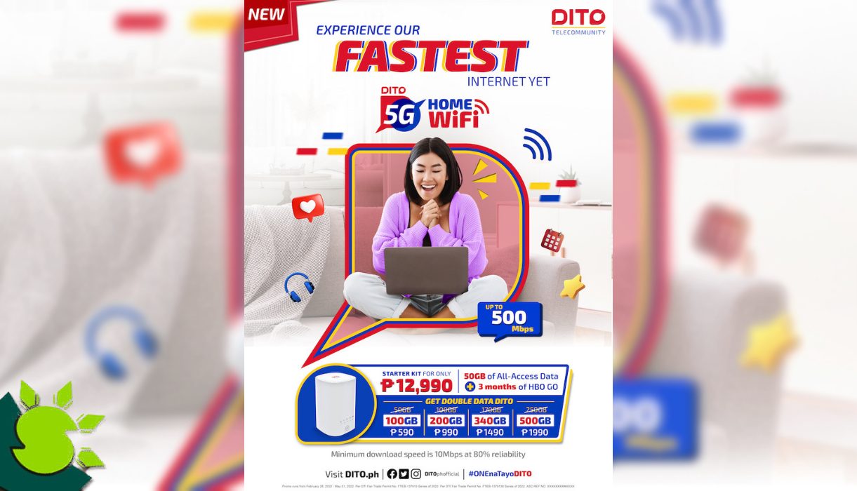 DITO intros 5G Home WiFi Starter Kit