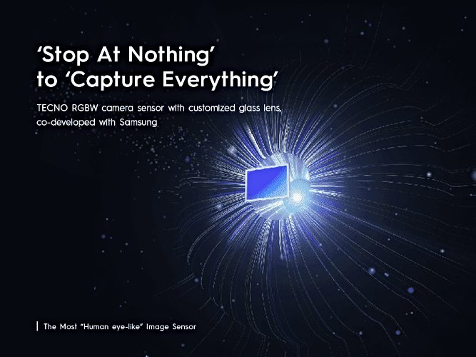 TECNO Mobile unveils new RGBW Camera Sensor technology