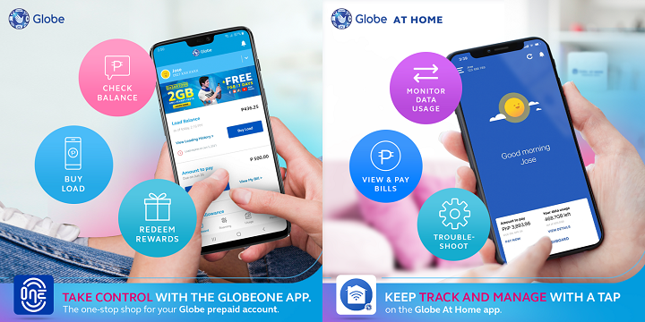 GlobeOne and Globe at Home apps streamlined to make Globe users' life easier