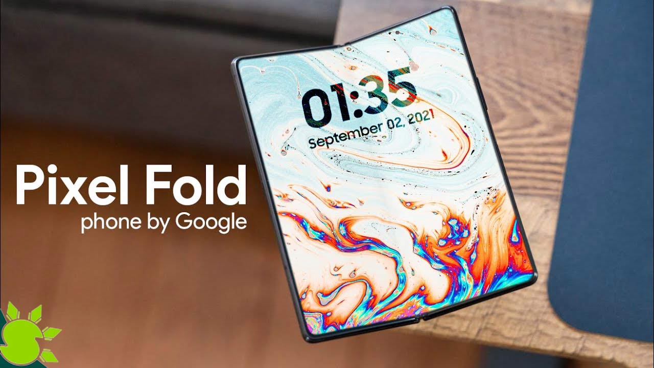 Pixel fold. Самсунг складной смартфон золотого цвета. Google Foldable.