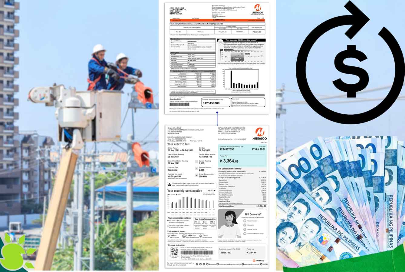 Refunds from Meralco