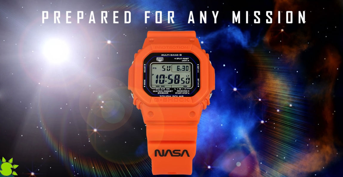 NASA’s Orange Spacesuits Inspire Casio’s New G-SHOCK Watch
