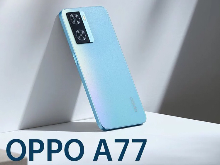 Oppo A77 4G Smartphone Launched With Helio G35 Chip And 50 MP Camera - Tech News Space